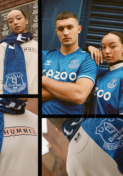 hummel kits everton