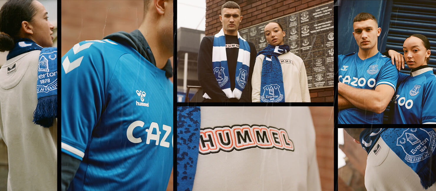 Everton tracksuit hummel