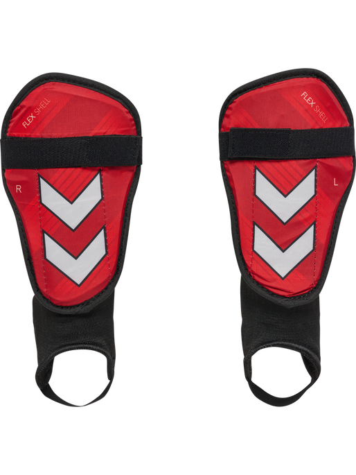 hmlSHIN GUARDS FLEX SHELL, POMPEIAN RED, packshot