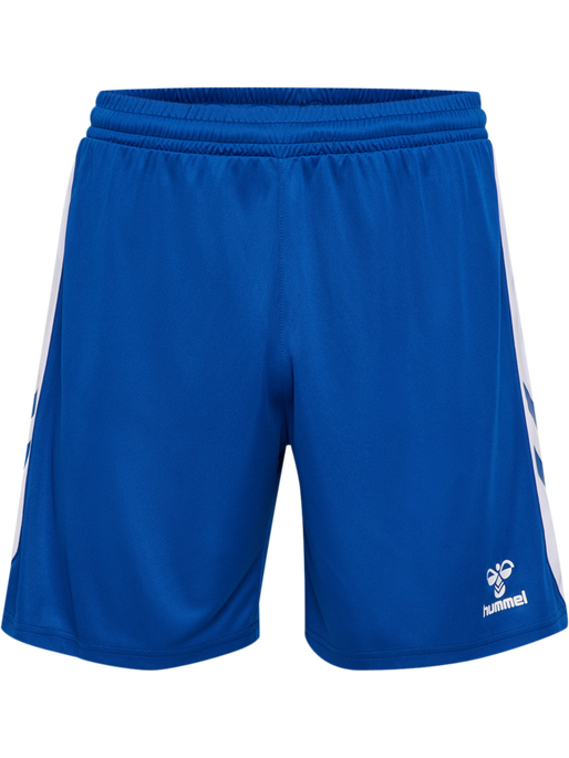 hmlMATCH SHORTS, TRUE BLUE/WHITE, packshot