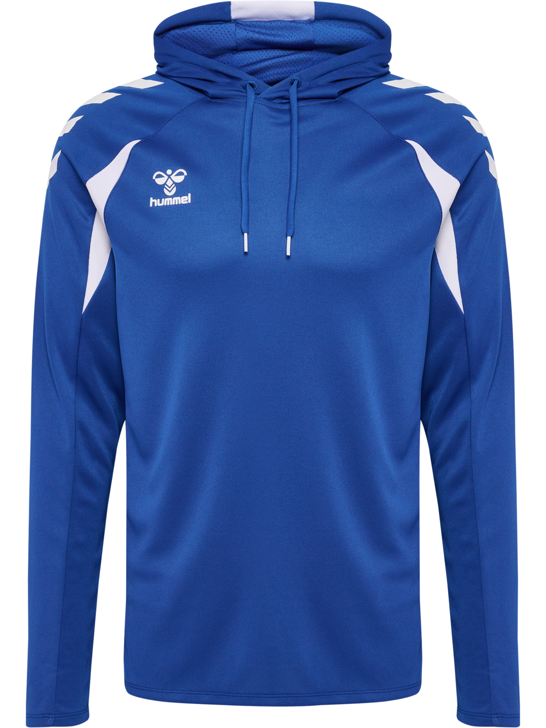 hmlCORE 2.0 HOODIE, TRUE BLUE/WHITE, packshot