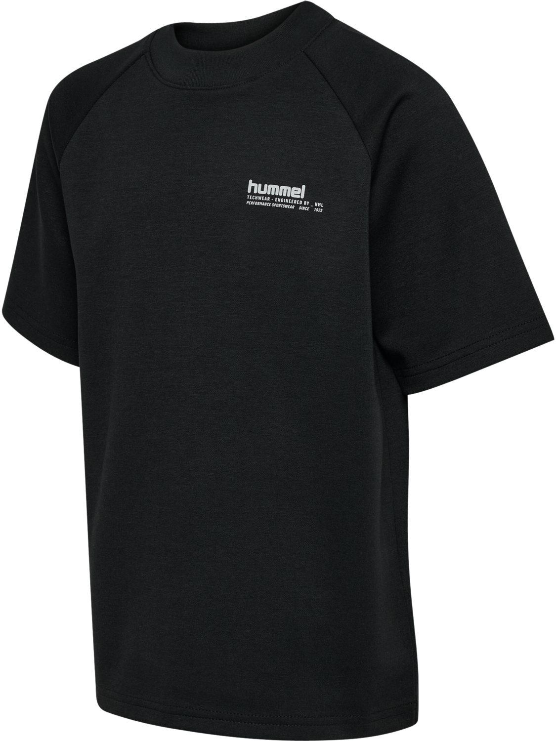 hmlJR TECH LOOSE T-SHIRT, BLACK, packshot