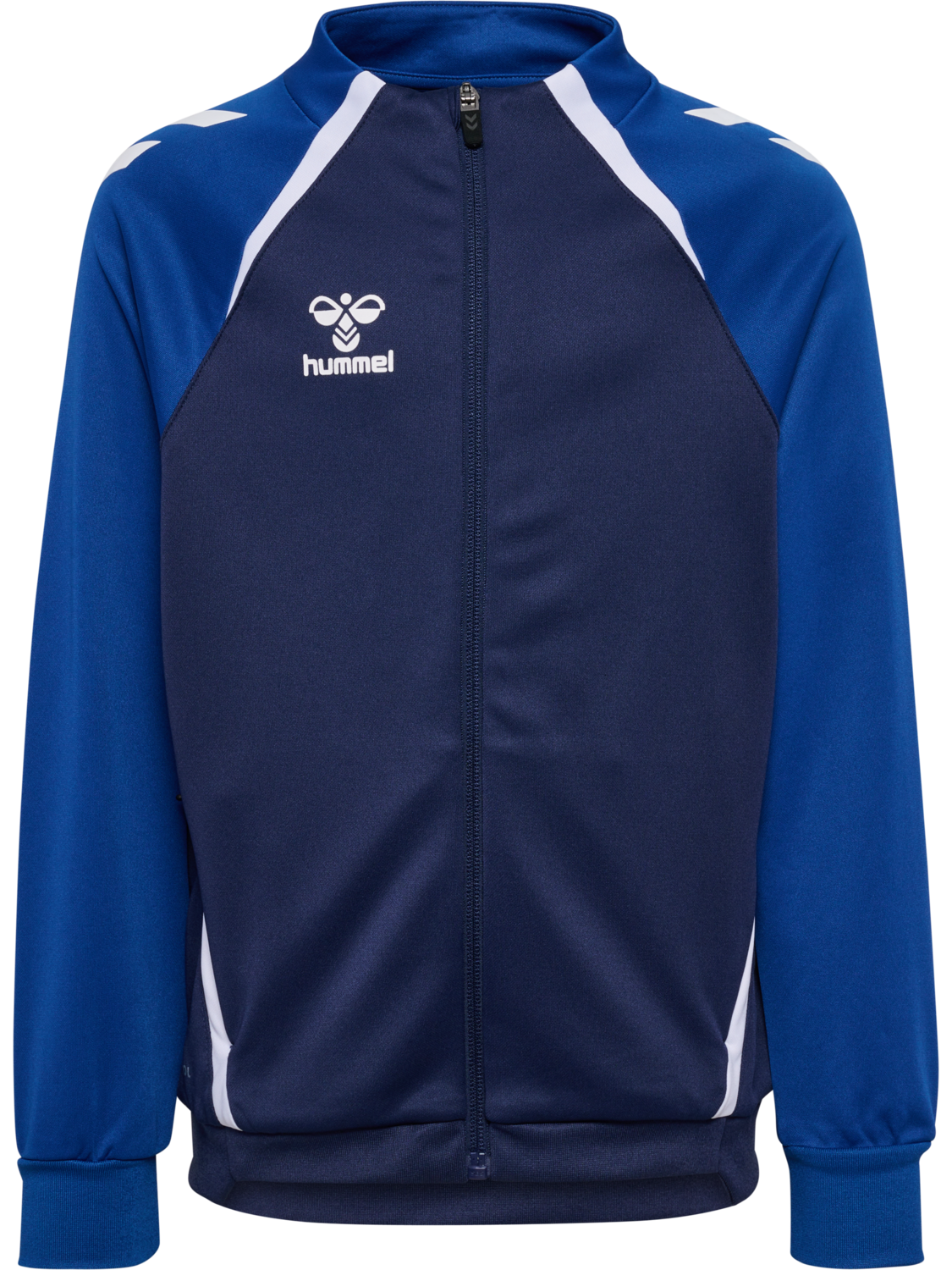 hmlLEAD 2.0 TRACK ZIP JACKET KIDS, MARINE/TRUE BLUE, packshot