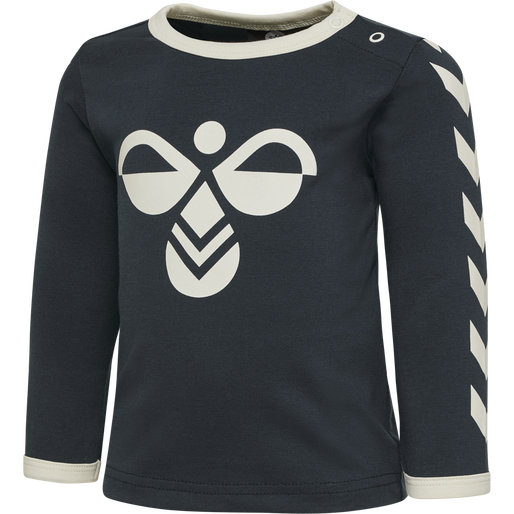 hmlFLIPPER T-SHIRT L/S, BLUE NIGHTS, packshot