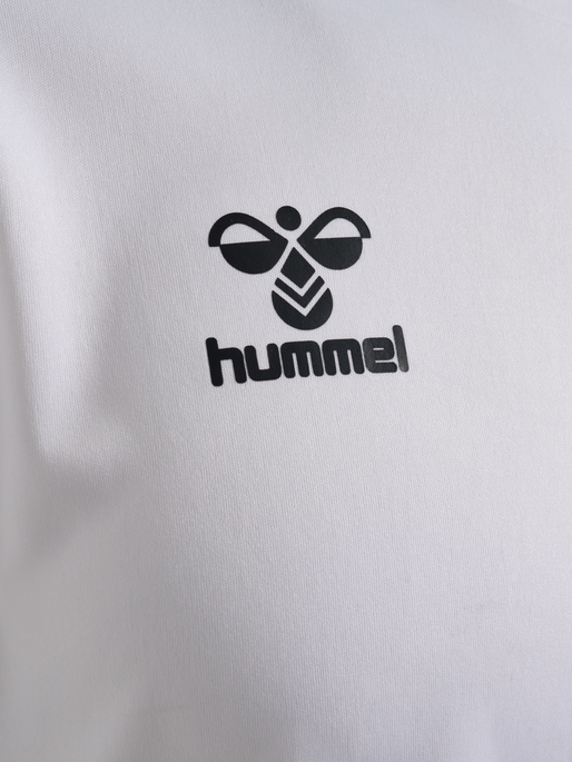 hmlESSENTIAL JERSEY S/S, WHITE, packshot