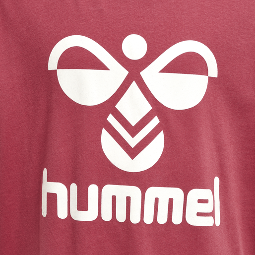 hmlTRES T-SHIRT S/S, EARTH RED, packshot