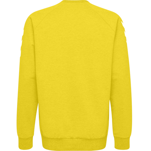 HMLGO COTTON SWEATSHIRT, SPORTS YELLOW, packshot