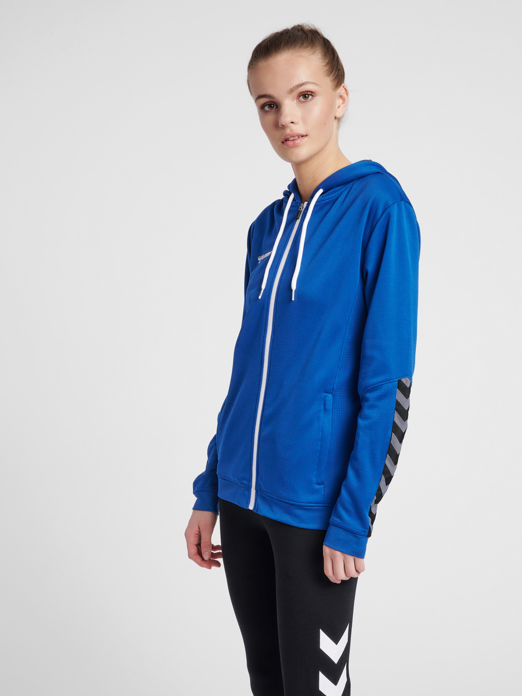 hmlAUTHENTIC POLY ZIP HOODIE WOMAN