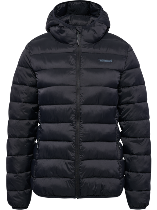 hmlLIGHTWEIGHT W PUFFER JACKET, BLACK, packshot