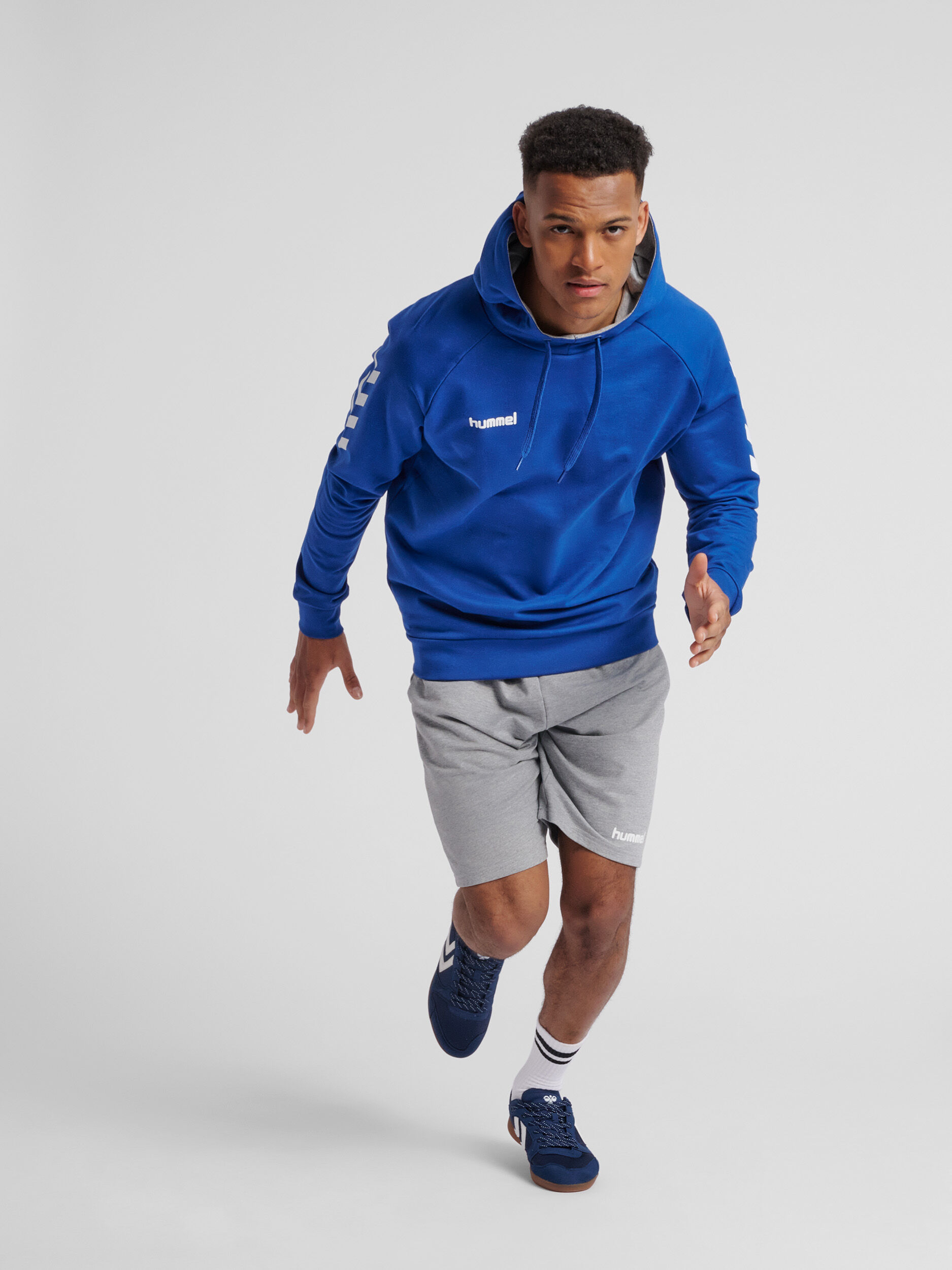 Adidas eqt discount blue outline hoodie