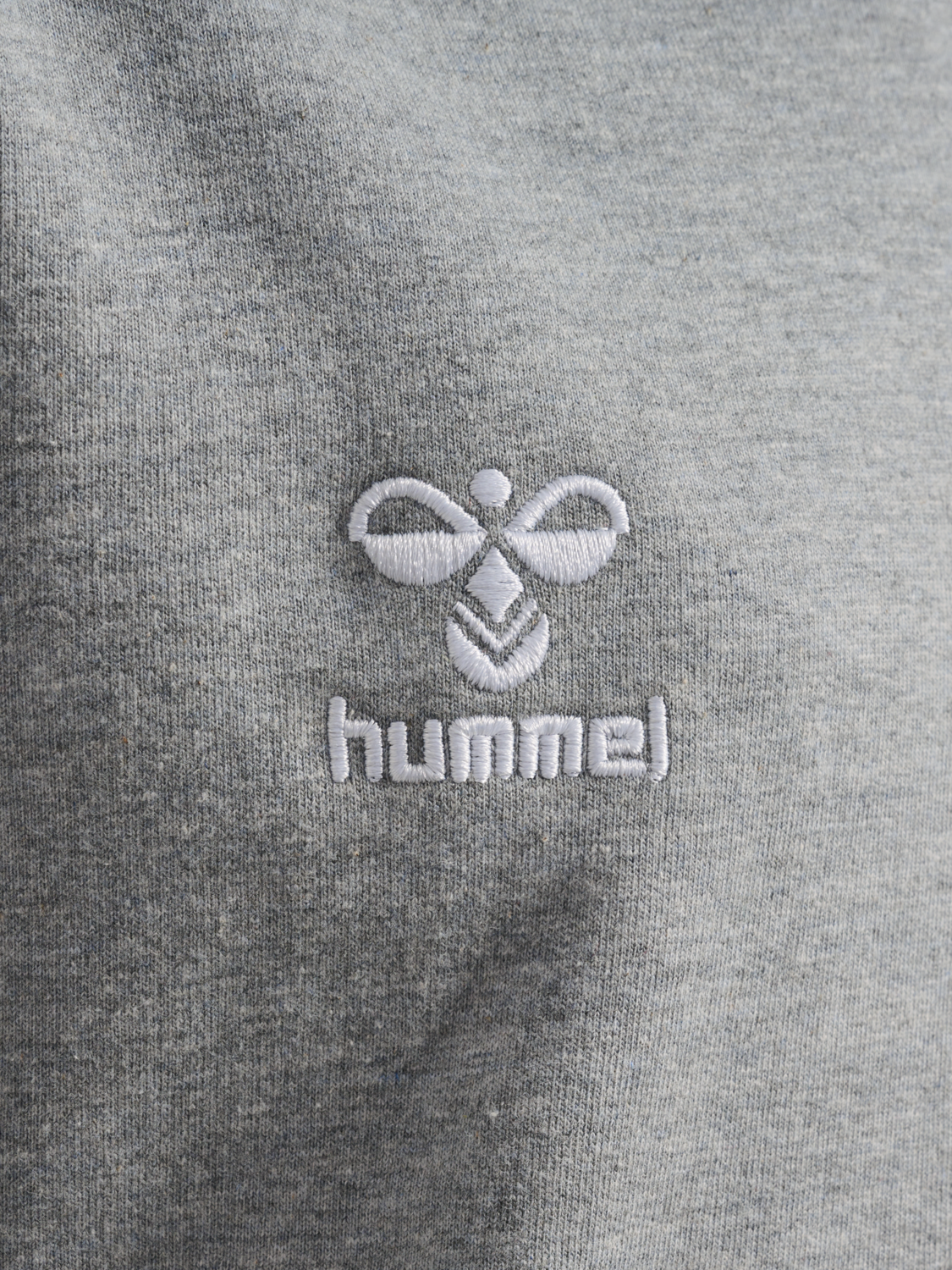 hmlGO 2.0 HOODIE KIDS, GREY MELANGE, packshot