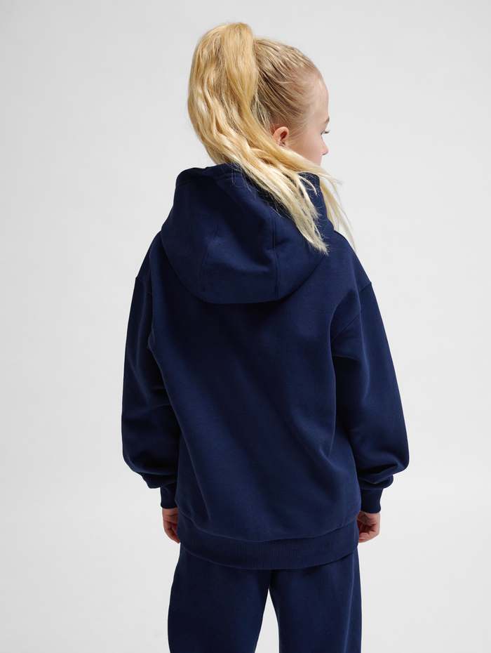 hummel JR LOOSE HOODIE BEE - DRESS BLUES | hummel.net