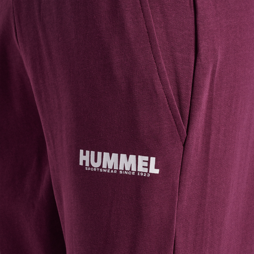 hmlLEGACY WOMAN TAPERED PANTS, GRAPE WINE, packshot