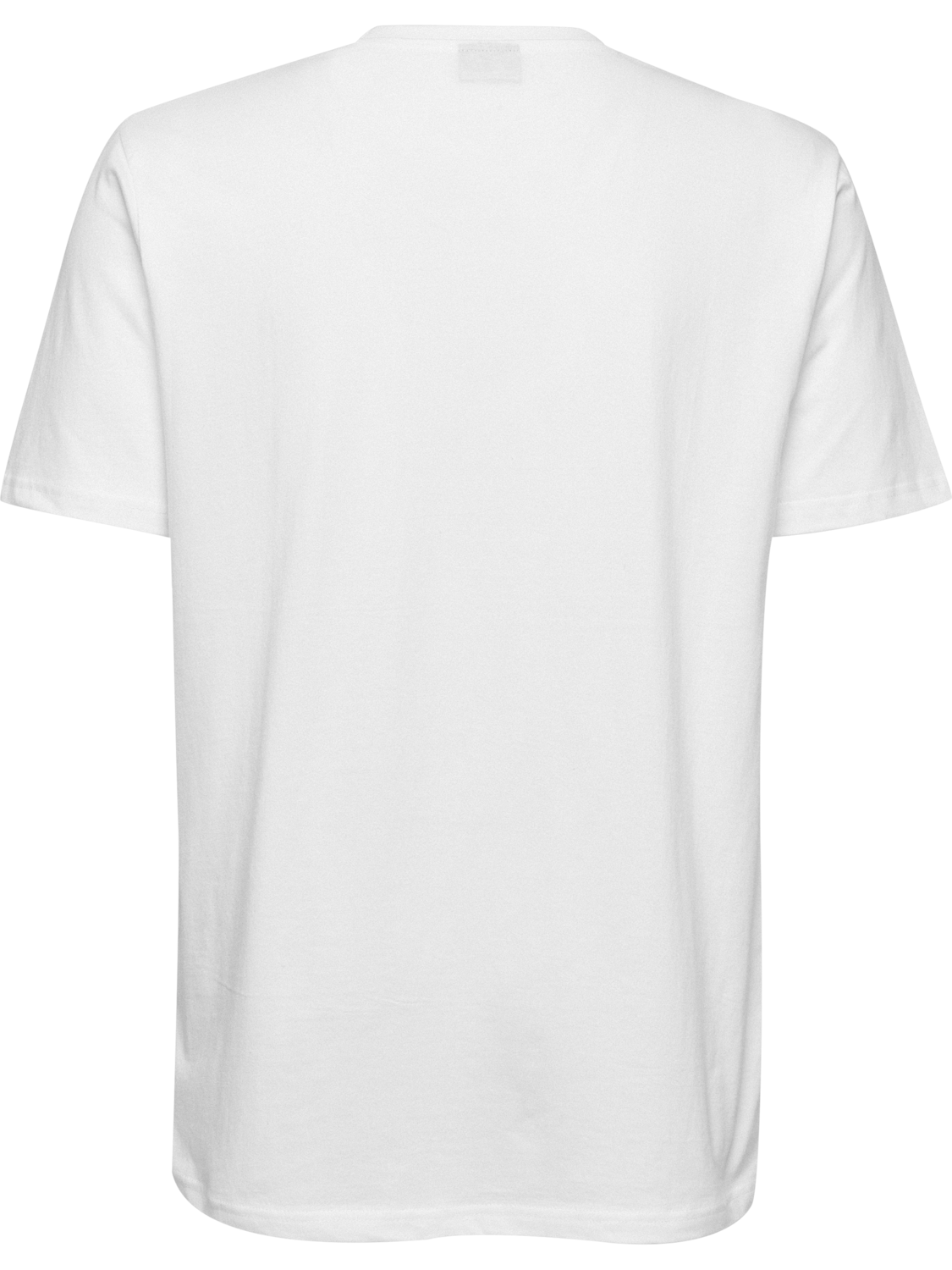 HMLGO COTTON LOGO T-SHIRT S/S, WHITE, packshot