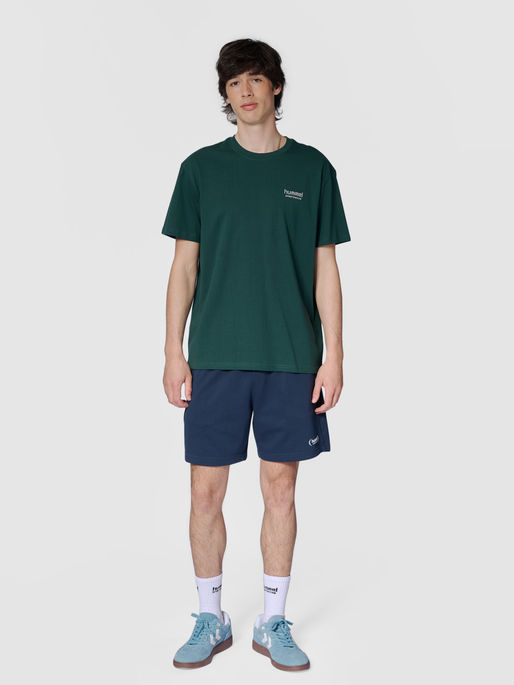 hmlLOOSE T-SHIRT S/S SPORTSWEAR, PONDEROSA PINE, model