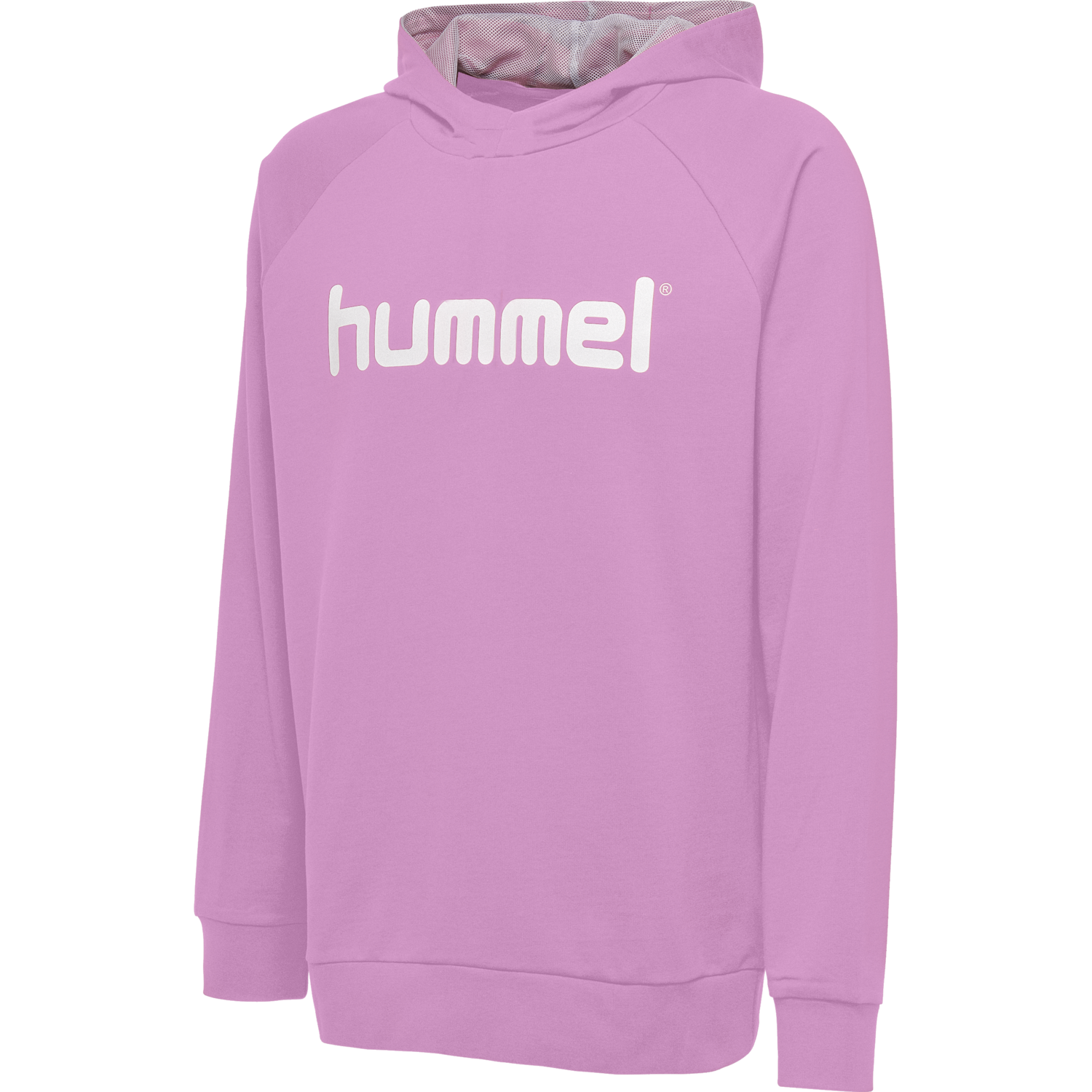 HMLGO KIDS COTTON LOGO HOODIE, ORCHID, packshot