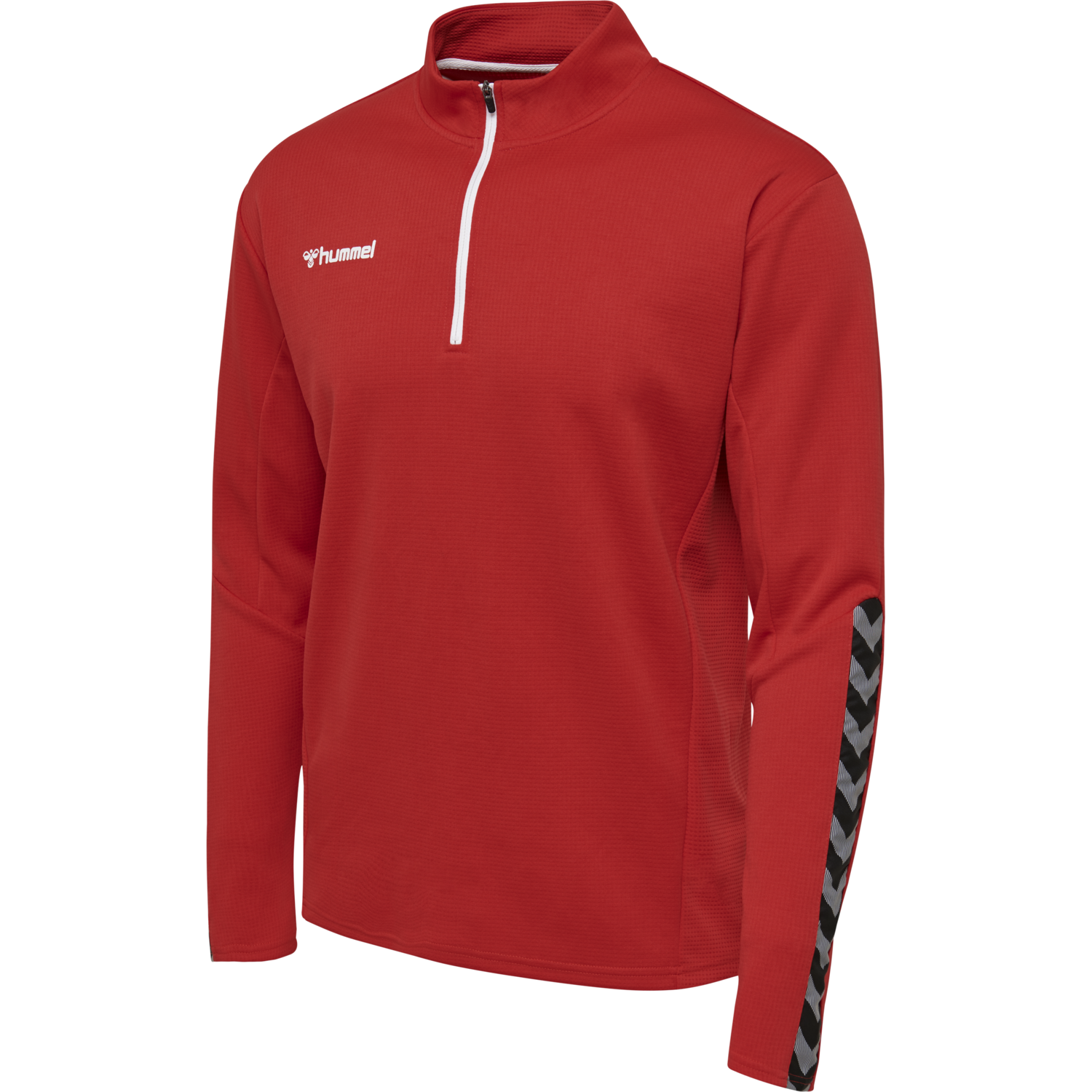 red half zip
