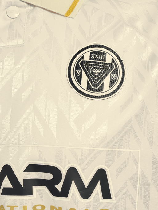 hmlLOOSE BAY SOCCER JERSEY S/S, BLANC DE BLANC hmlLOOSE BAY SOCCER JERSEY S/S, BLANC DE BLANC, packshot