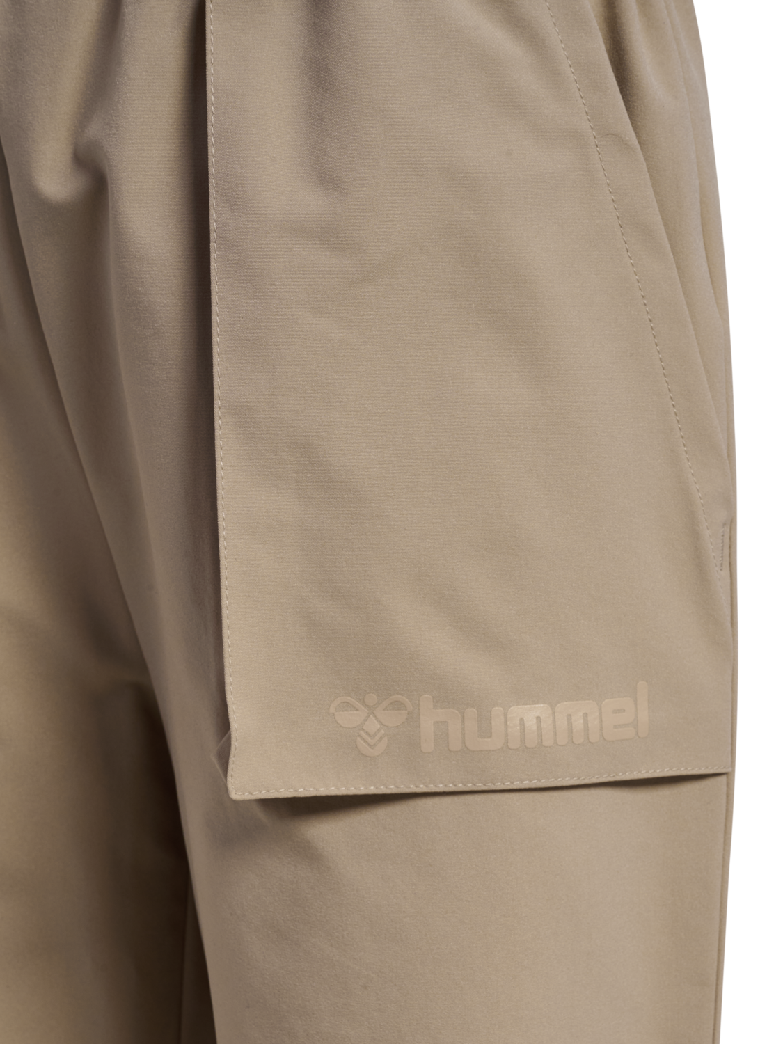 hmlJR STREET TRACKSUIT CARGO PANTS, SILVER MINK, packshot