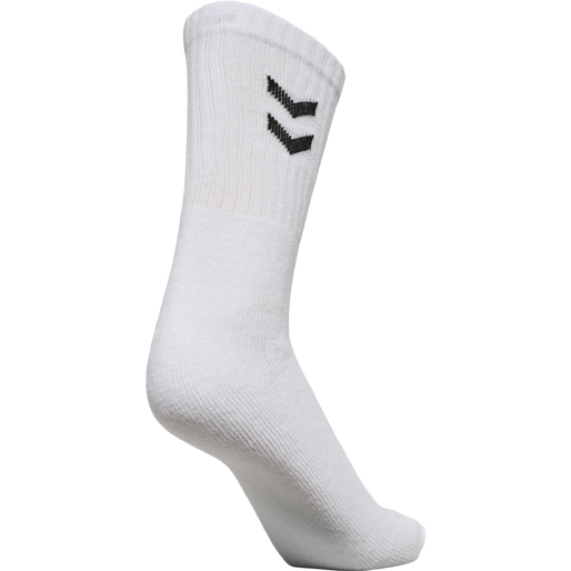 3-Pack Basic Sock, WHITE 3-Pack Basic Sock, WHITE, packshot