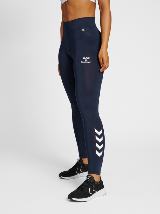 indlæg Kunstig væv hummel CORE XK TIGHTS WOMAN - MARINE | hummel.net