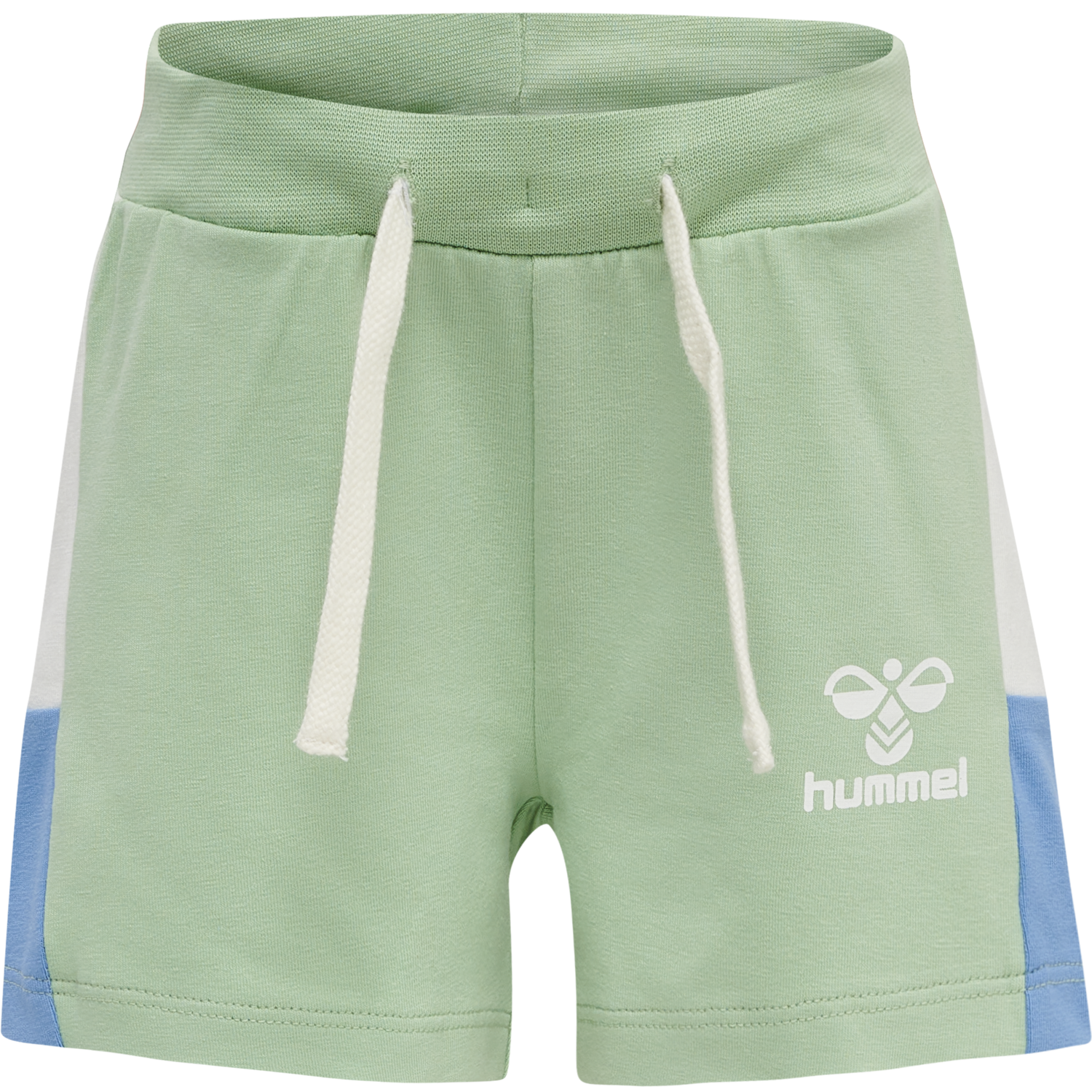 hmlELIO SHORTS, GRAYED JADE, packshot