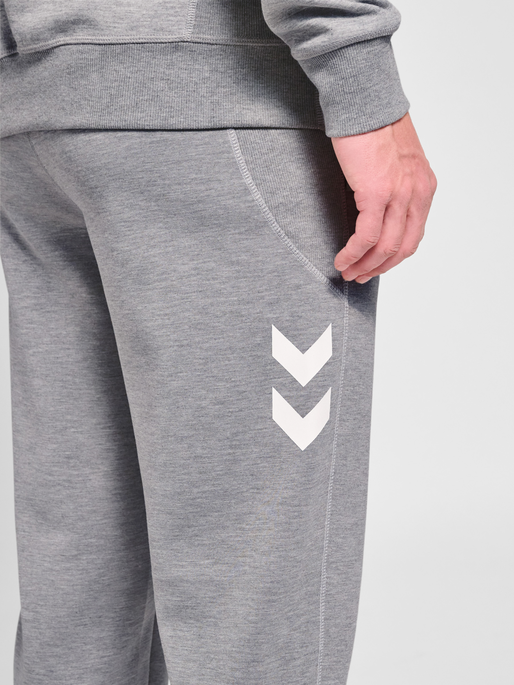 hmlMOVE 2.0 PANTS, GREY MELANGE, model