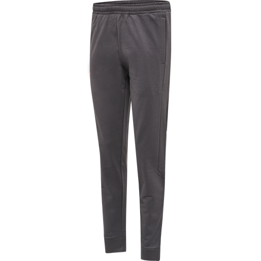 hmlOFFGRID COTTON PANTS WO, FORGED IRON/NASTURIUM, packshot