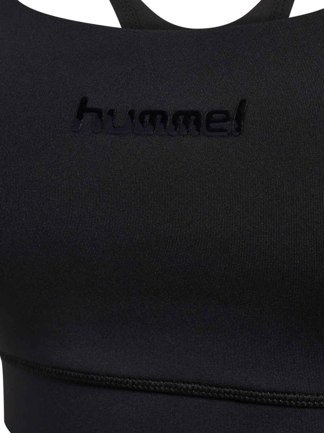 hmlPRIMA MEDIUM SUPPORT BRA, BLACK, packshot