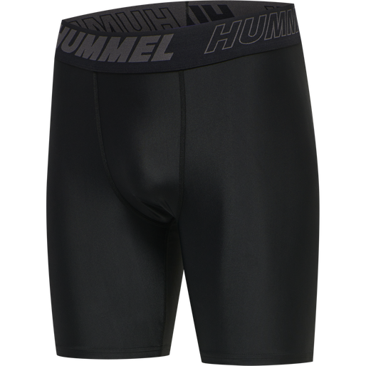 hmlTE TOPAZ 2-PACK SHORTS SET, BLACK/BLACK, packshot