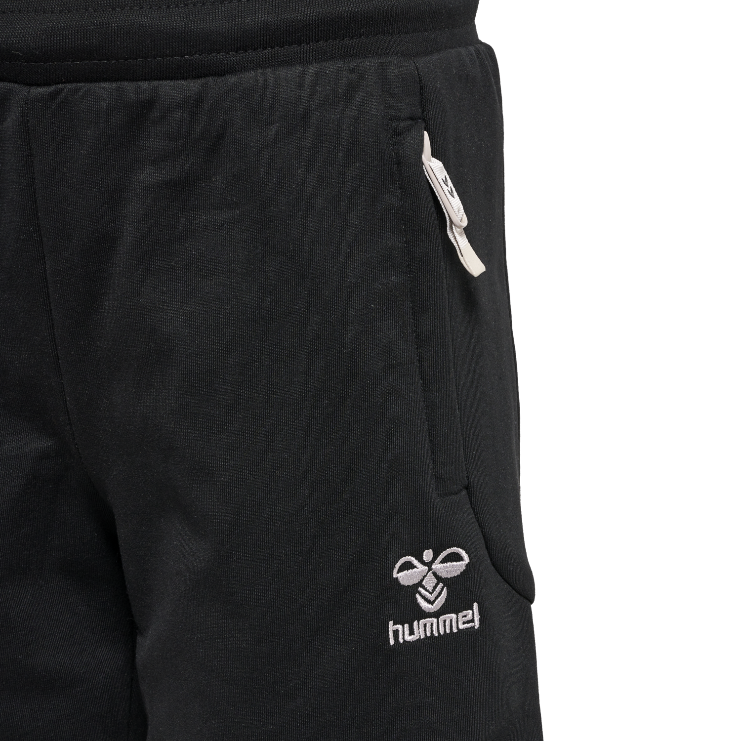 hmlMOVE GRID COTTON SHORTS KIDS, BLACK, packshot