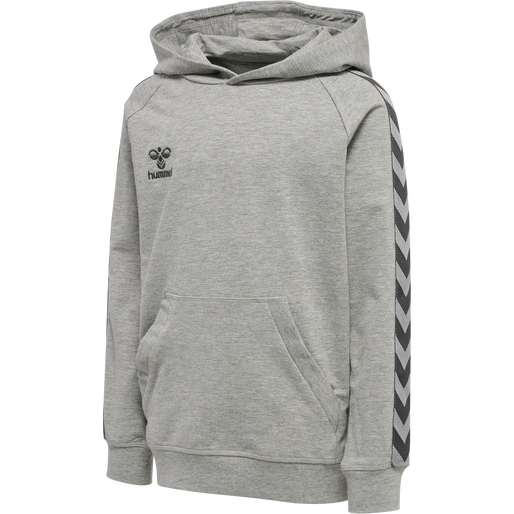 hmlMOVE KIDS CLASSIC HOODIE, GREY MELANGE, packshot