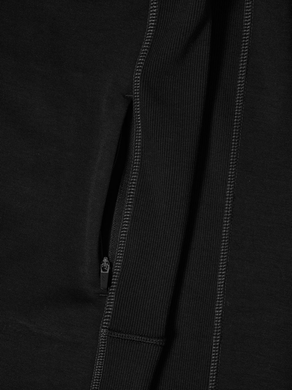 hmlMOVE 2.0 ZIP HOODIE WOMAN, BLACK, packshot