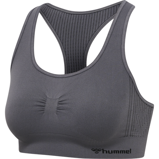 hmlMT SHAPING SEAMLESS SPORTS TOP, QUIET SHADE, packshot