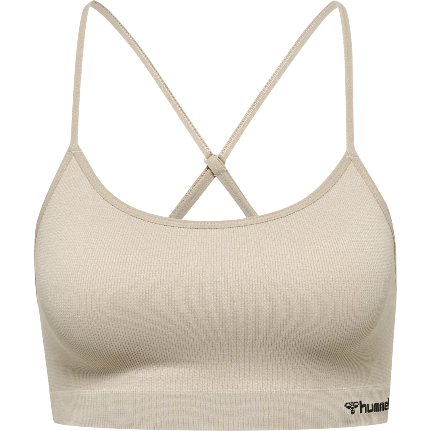 hmlJUNO SEAMLESS BRA, CHATEAU GRAY, packshot