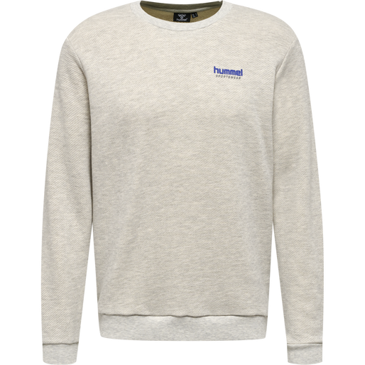 hmlLGC AUSTIN SWEATSHIRT, LEGACY MELANGE, packshot