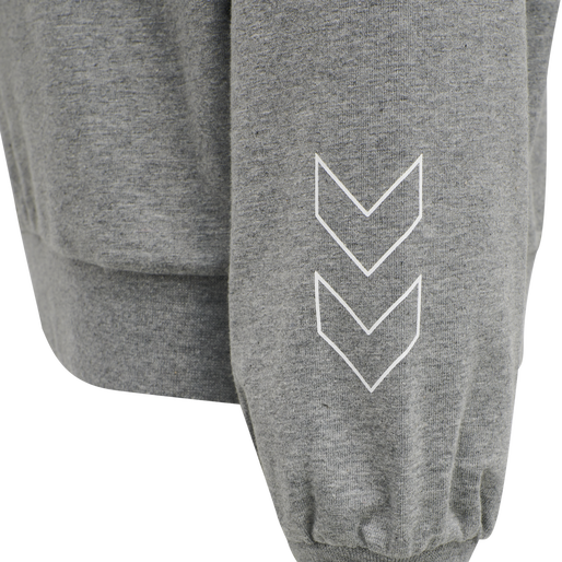 hmlBOXLINE HOODIE, MEDIUM MELANGE, packshot