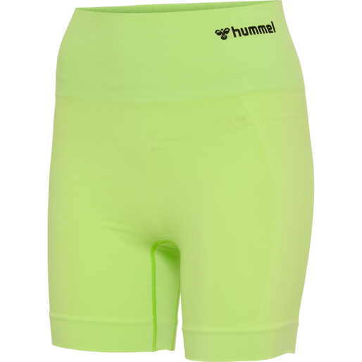 hmlTIF SEAMLESS SHORTS, SHARP GREEN, packshot