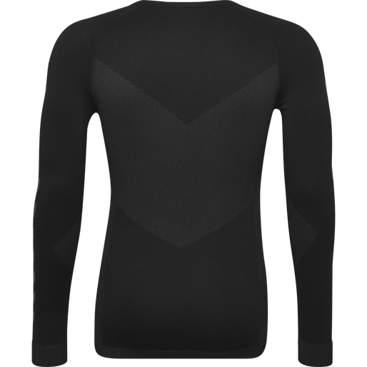 HUMMEL FIRST SEAMLESS JERSEY L/S K, BLACK HUMMEL FIRST SEAMLESS JERSEY L/S K, BLACK, packshot