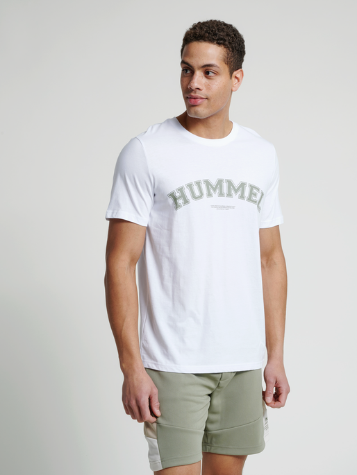Hummel Hive T-Shirt-Amalie Shirt-White Black