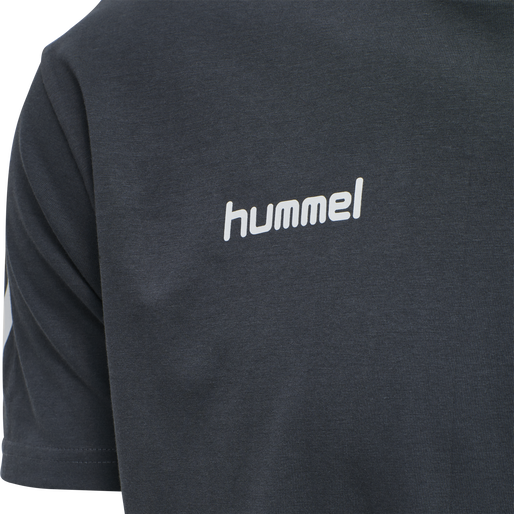 HMLGO COTTON T-SHIRT S/S, INDIA INK HMLGO COTTON T-SHIRT S/S, INDIA INK, packshot