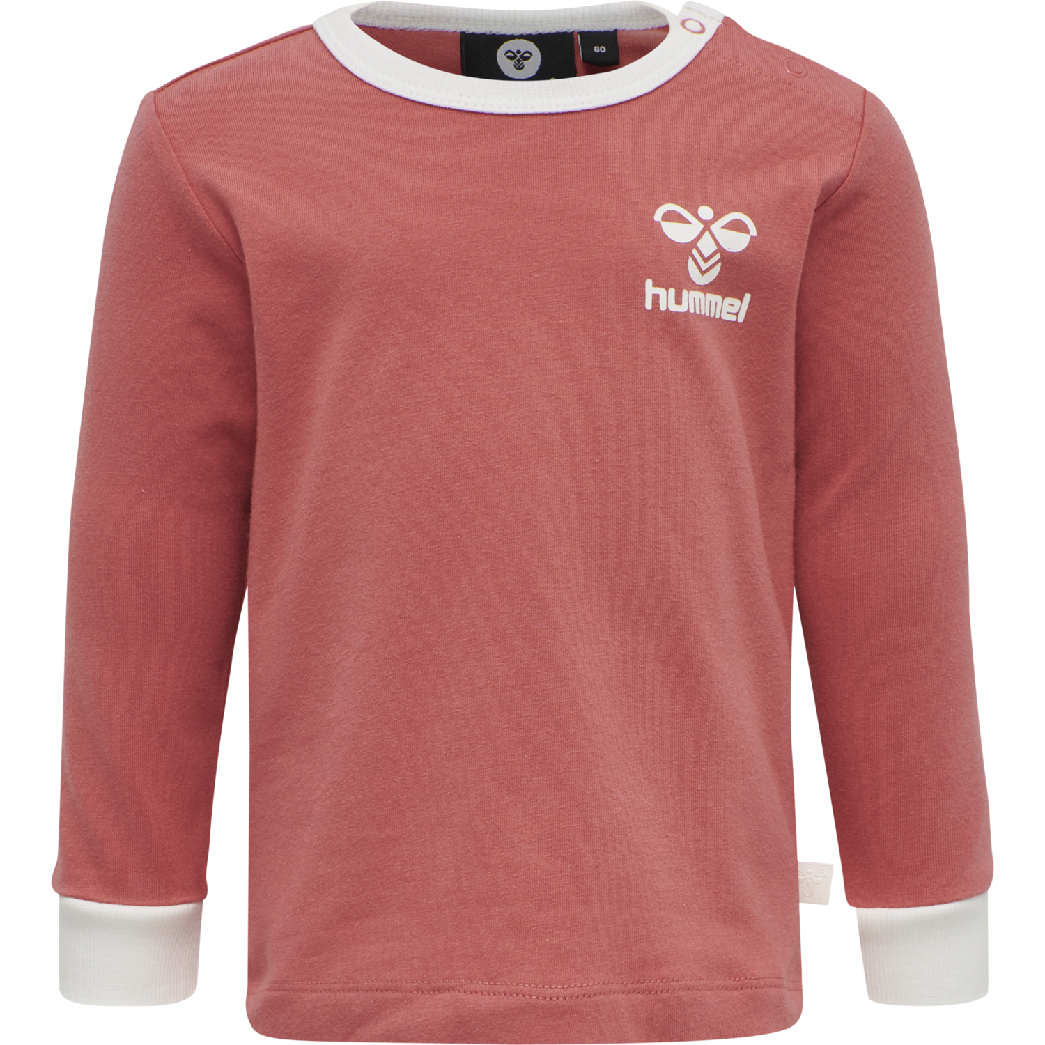 hmlMAUI T-SHIRT L/S, FADED ROSE, packshot