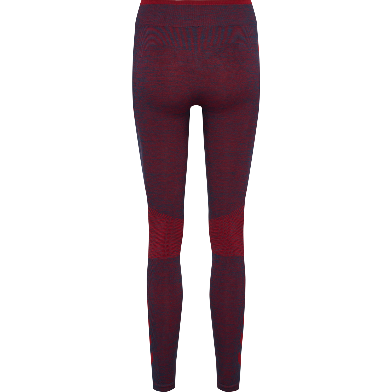 hmlMT ALY SEAMLESS HW TIGHTS, INSIGNIA BLUE/CABERNET MELANGE, packshot