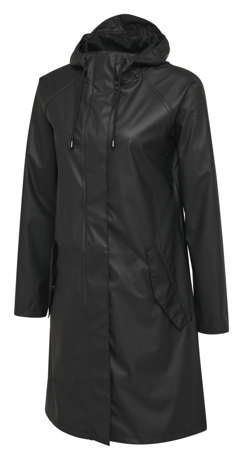 Black rain parka clearance