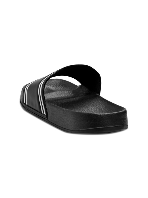 POOL SLIDE JR , BLACK, packshot