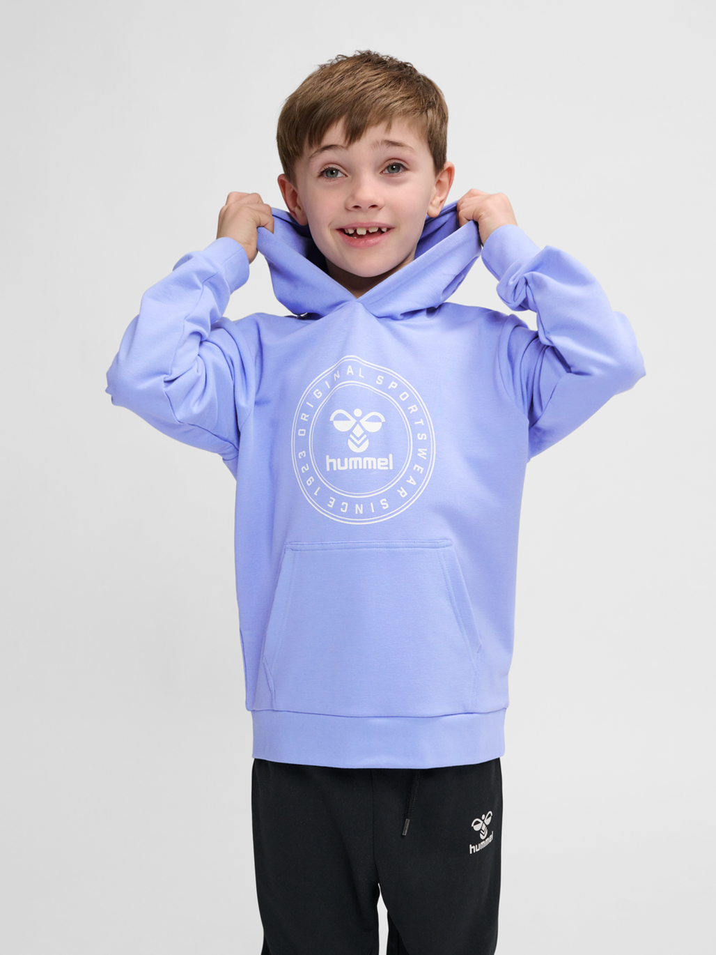 hummel CUATRO CIRCLE HOODIE HYDRANGEA hummel