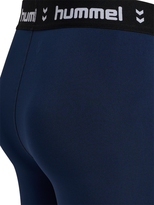 hmlPULSE MID WAIST TIGHTS, DRESS BLUES, packshot