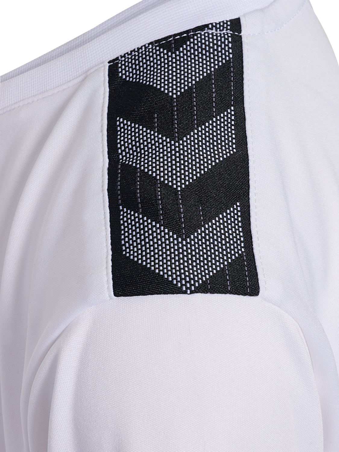 hmlAUTHENTIC PL JERSEY S/S KIDS, WHITE/TRUE RED, packshot