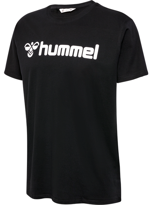 hmlGO 2.0 LOGO T-SHIRT S/S, BLACK, packshot