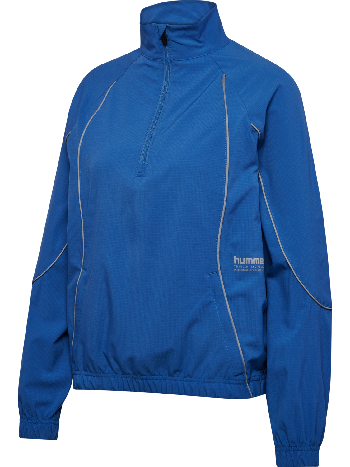 hmlPULSE WOVEN W HALF ZIP, RIVERSIDE, packshot